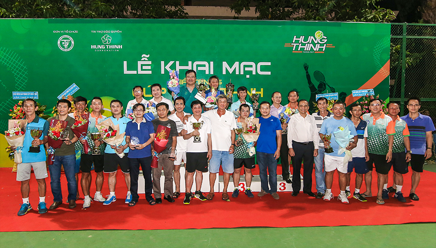 Sôi động làng quần vợt với “Giải Tennis Cúp Hưng Thịnh lần V – 2018”