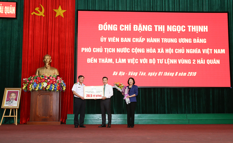 Tập đoàn Hưng Thịnh tài trợ 28,5 tỷ đồng cho chương trình biển đảo tại 2 tỉnh Bà Rịa - Vũng Tàu và Khánh Hoà