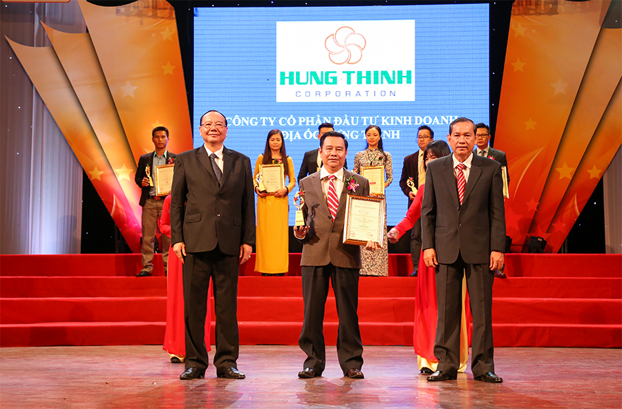 Hung Thinh Corp nhận giải thưởng Top 10 “Thương hiệu tiêu biểu hội nhập châu Á – Thái Bình Dương 2016”