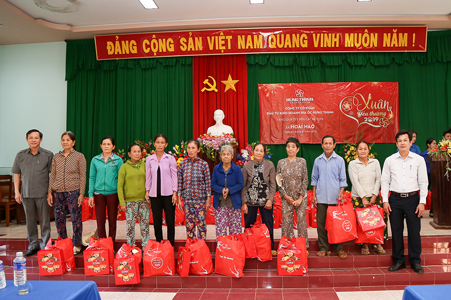 Tập đoàn Hưng Thịnh mang xuân yêu thương đến bà con tỉnh Bình Định và Khánh Hòa