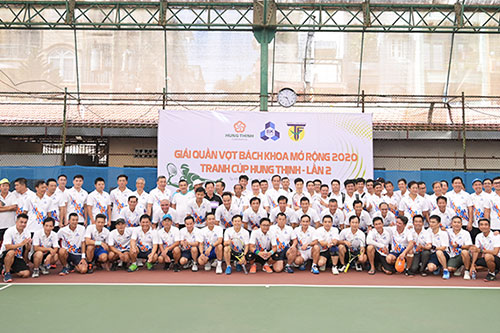 Tập đoàn Hưng Thịnh tiếp tục đồng hành cùng Giải quần vợt Bách Khoa mở rộng lần 2 - cúp Hưng Thịnh 2020