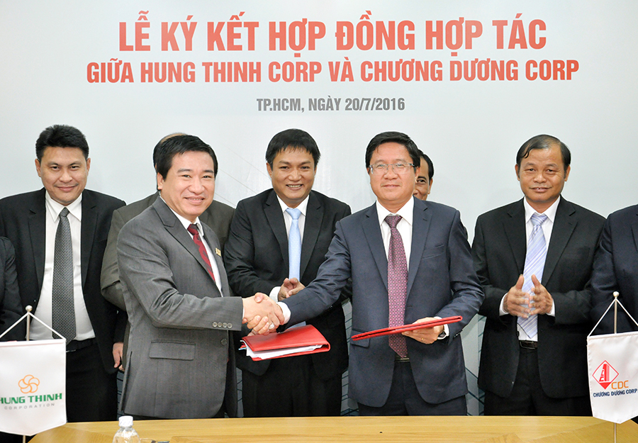 Hung Thinh Corp và Chương Dương Corp hợp tác đầu tư dự án