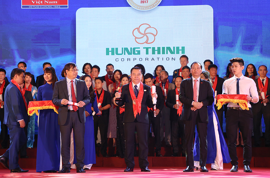 Hung Thinh Corp vinh dự đón nhận giải thưởng “Thương hiệu Mạnh Việt Nam 2017 - 2018”