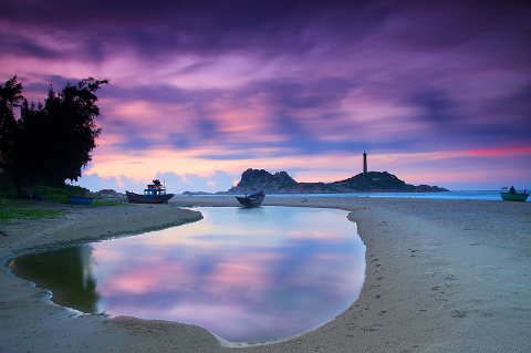Đẹp kỳ ảo phong cảnh biển Việt Nam