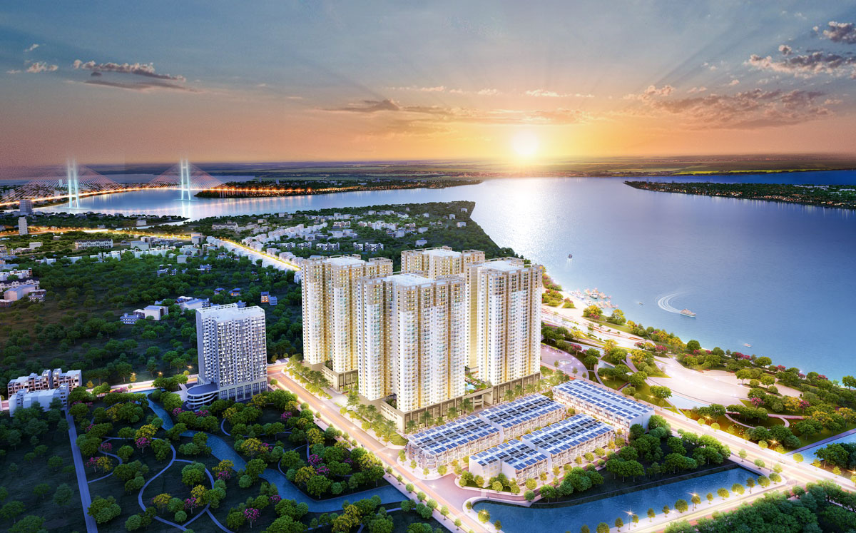 Dự án Q7 Saigon Riverside Complex do Hưng Thịnh Incons làm tổng thầu xây dựng