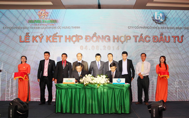 Hưng Thịnh hợp tác đầu tư với Tín Phong và Bình Triệu
