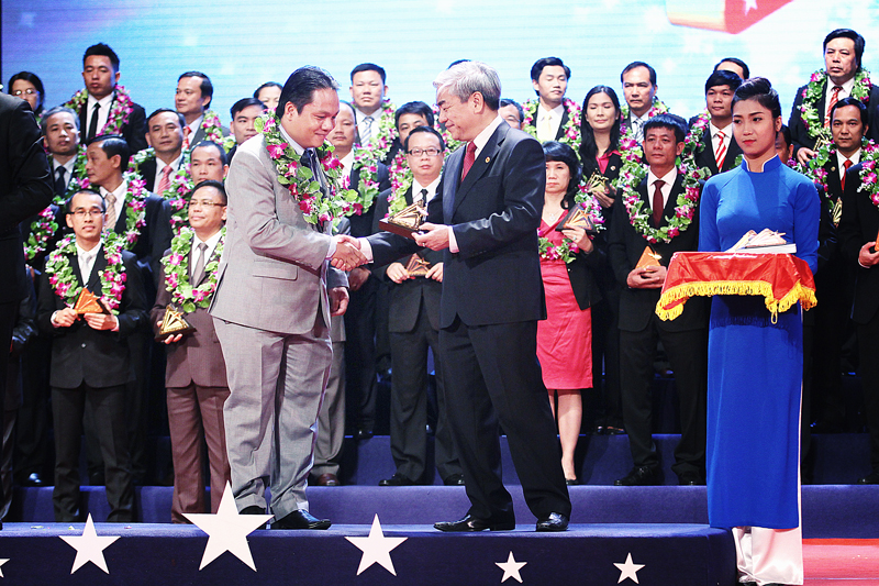 Hung Thinh Corp đạt giải Sao Vàng Đất Việt 2013