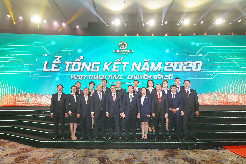 Tập đoàn Hưng Thịnh tổ chức thành công Lễ Tổng kết hoạt động kinh doanh 