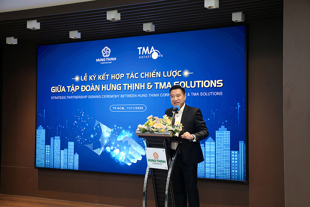 Tập đoàn Hưng Thịnh ký kết hợp tác chiến lược cùng Công ty TMA Solutions 