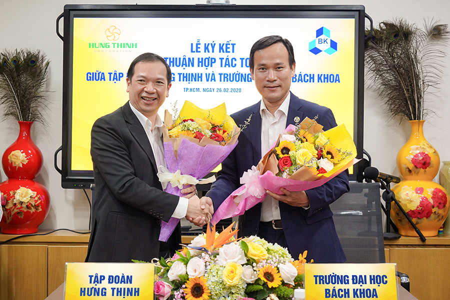 Tập đoàn Hưng Thịnh ký kết hợp tác toàn diện cùng Trường Đại học Bách khoa - ĐHQG TP.HCM 