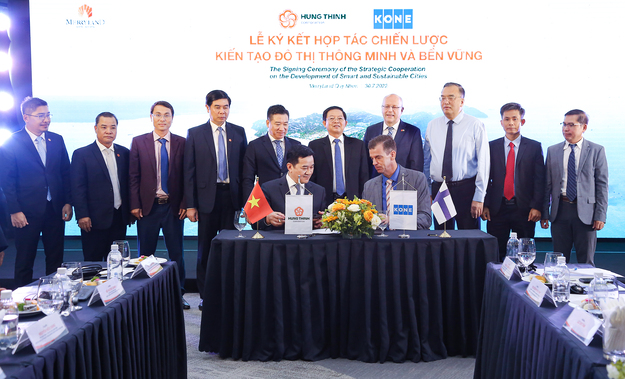 Tập đoàn Hưng Thịnh hợp tác chiến lược với KONE Việt Nam kiến tạo đô thị thông minh và bền vững