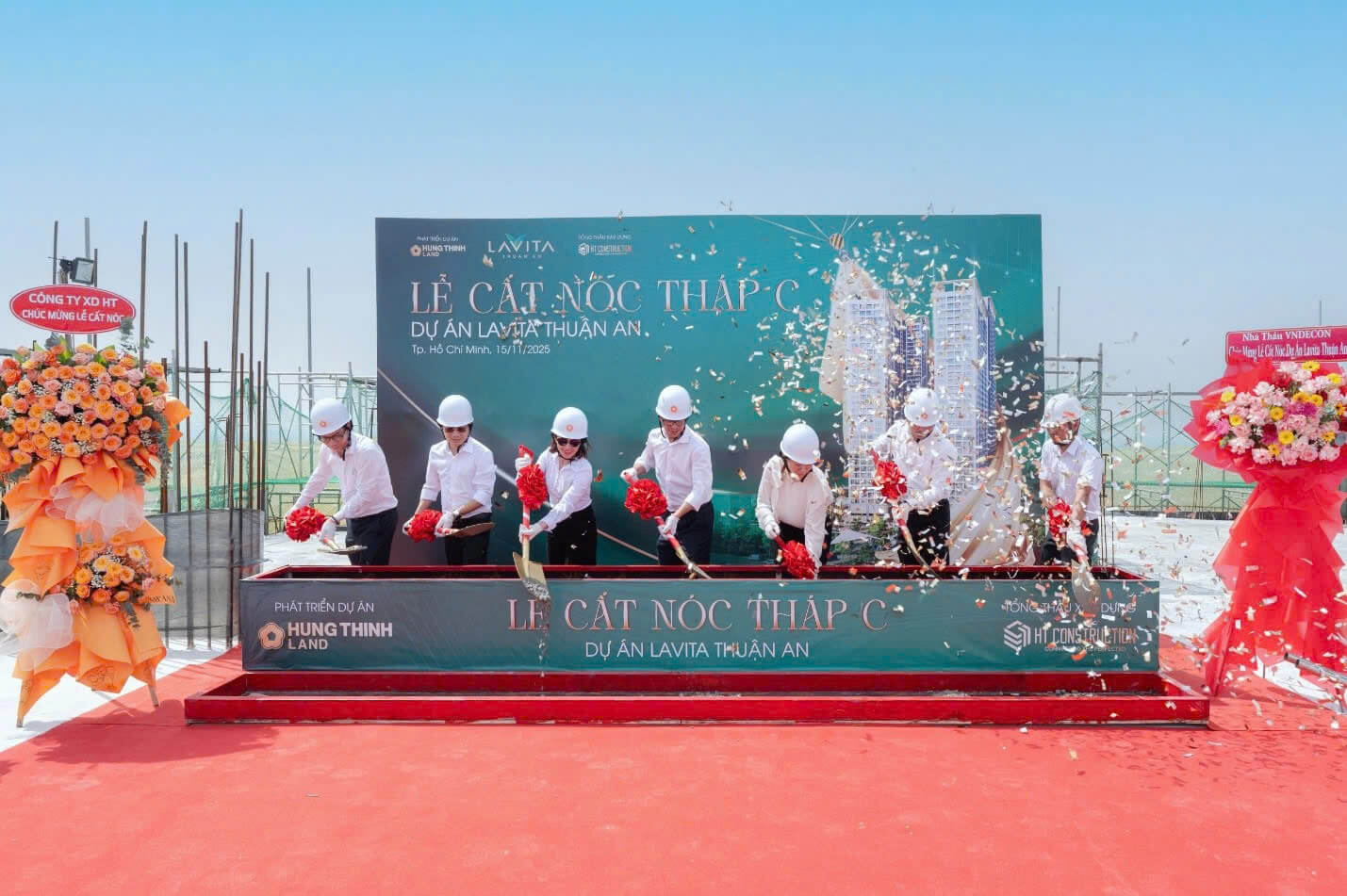 Lavita Thuan An cất nóc Block C, bước tiến mới của dự án trọng điểm khu Đông Bắc TP.HCM